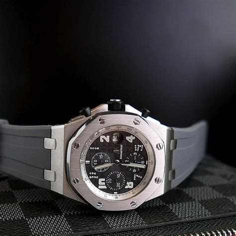 rubber strap audemars piguet|Audemars Piguet leather strap price.